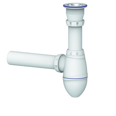SIFON LAVAPLATOS  RECTO CON DESAGUE INCLUIDO A210E