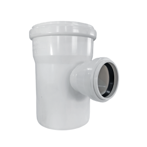 TEE REDUCCIÓN SANITARIO BLANCO - 75 x 50mm