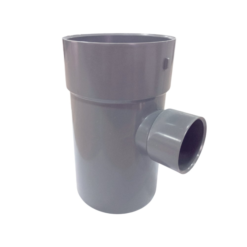 PVC SAN GRIS FT TEE RED 75 40 N