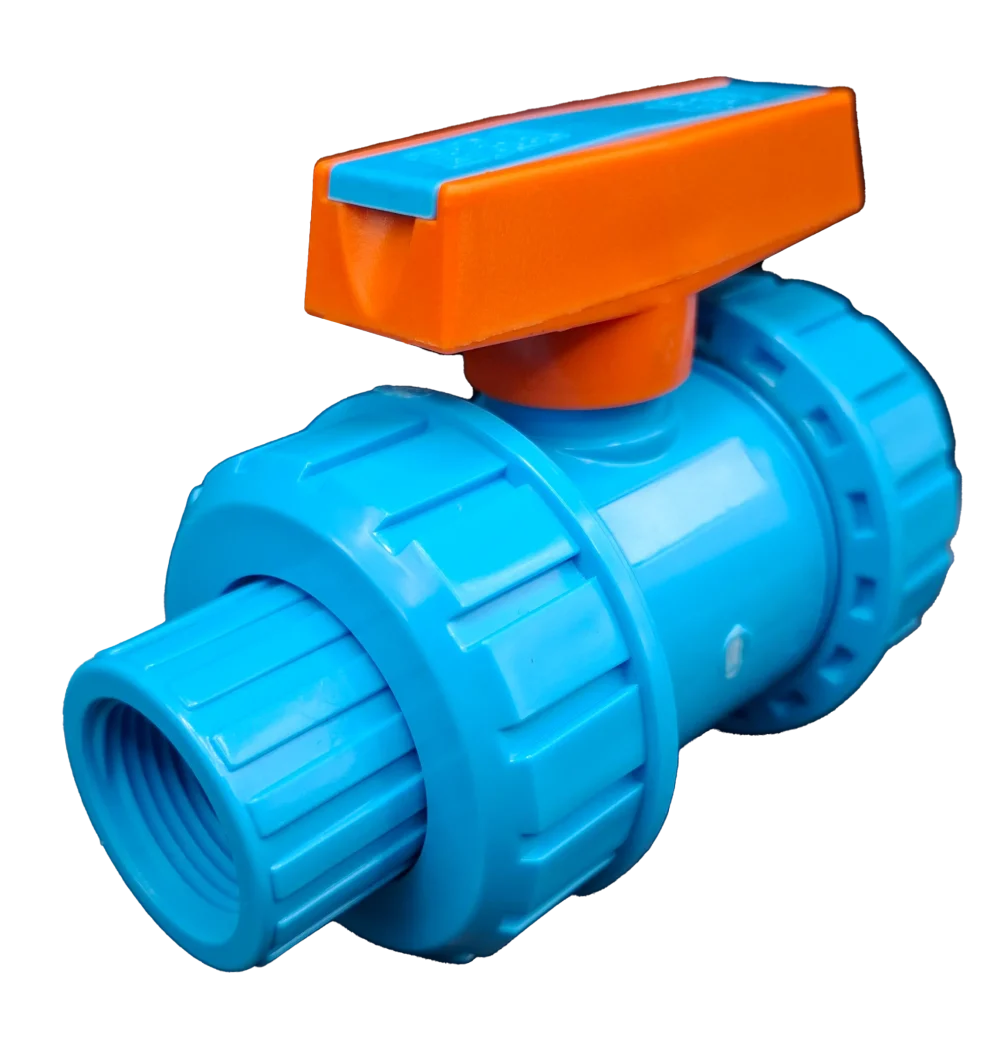 VÁLVULA BOLA DOBLE U. AMERICANA 20mm HI-HI