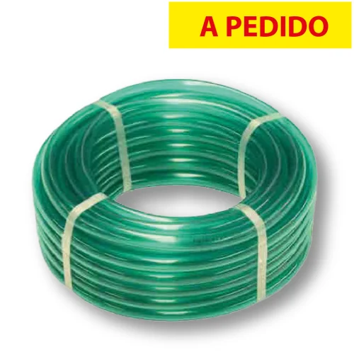 MANGUERAS ESTANDAR PLUS+ ESTRIADA CRISTAL - 1/2" Verde Cristal