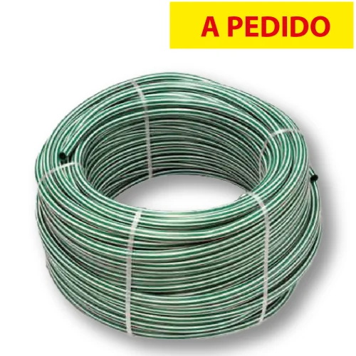 90017 MANGUERAS EXTRA PLUS + EXTRA BICOLOR - 1" Verde Blanco