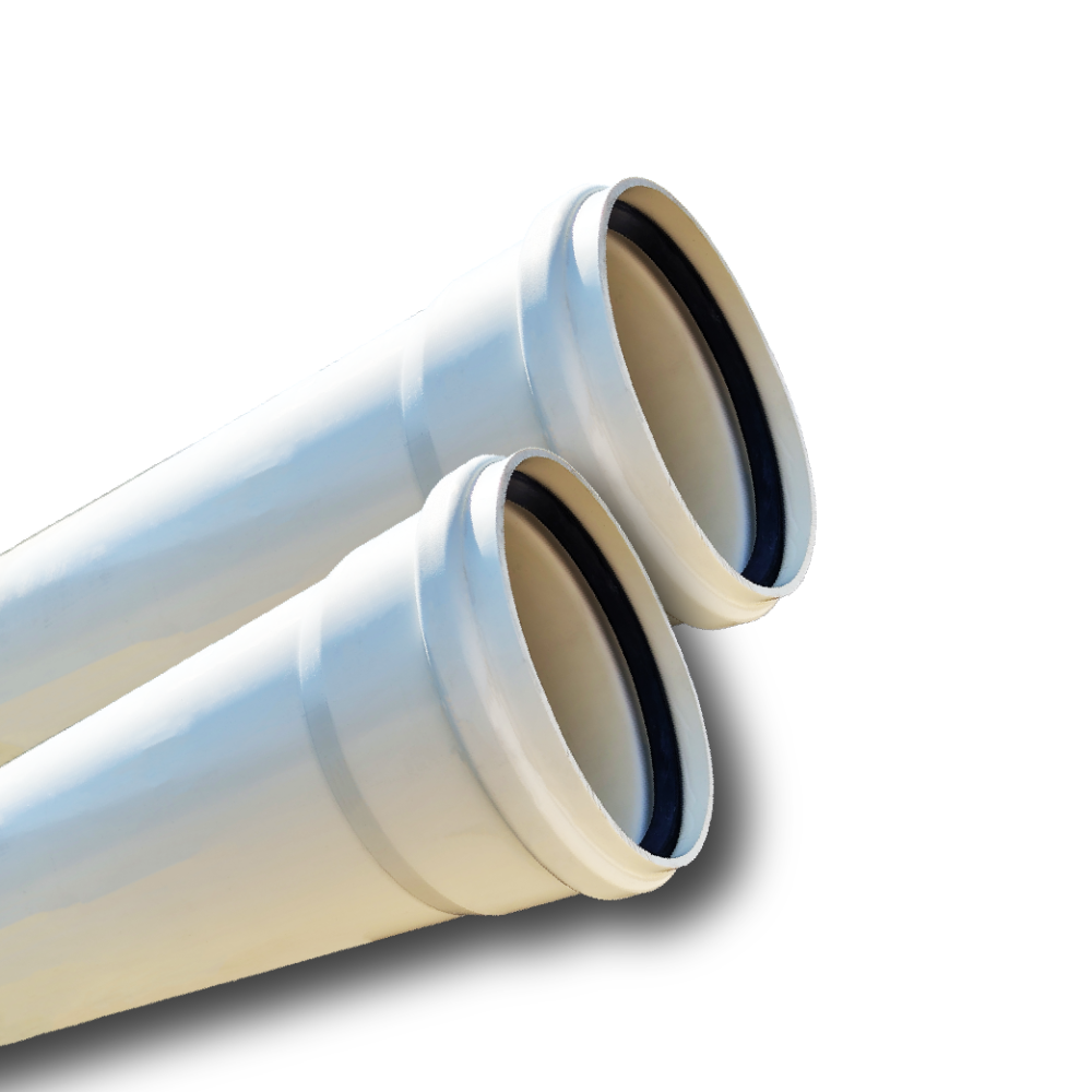 TUBERÍA PVC SANITARIA BLANCA 6MT- 160mm