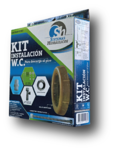 KIT INSTALACIÓN W.C PARA DESCARGA A PISO