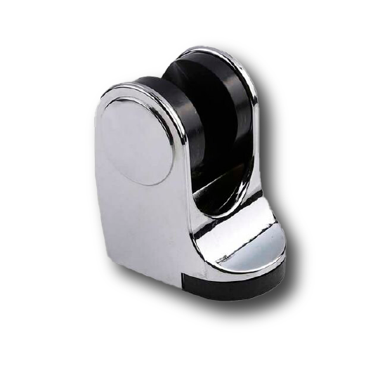 soporte ducha plástico abs cromado multiposicion