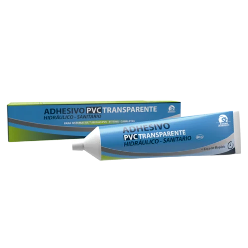 345001 ADHESIVO PVC TRANSP POMO 20CC S.H