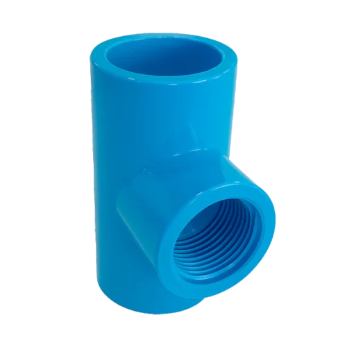 350421 PVC PRE FT TEE HI 20X1/2